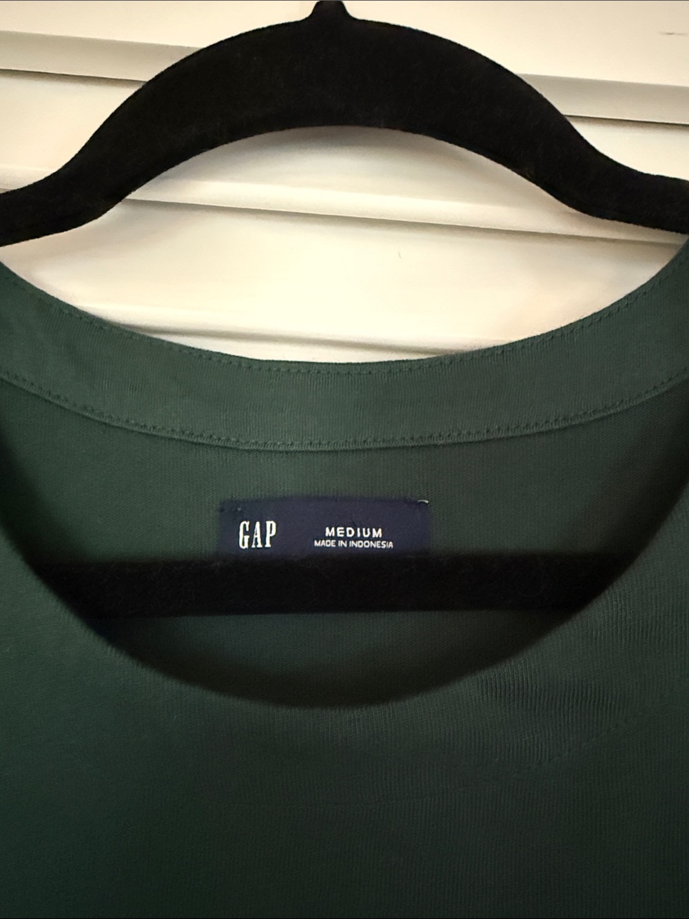 GAP Heavyweight 100% Organic Cotton Dark Green Shell Tank & Wide Leg Pants Set - Picture 4 of 6